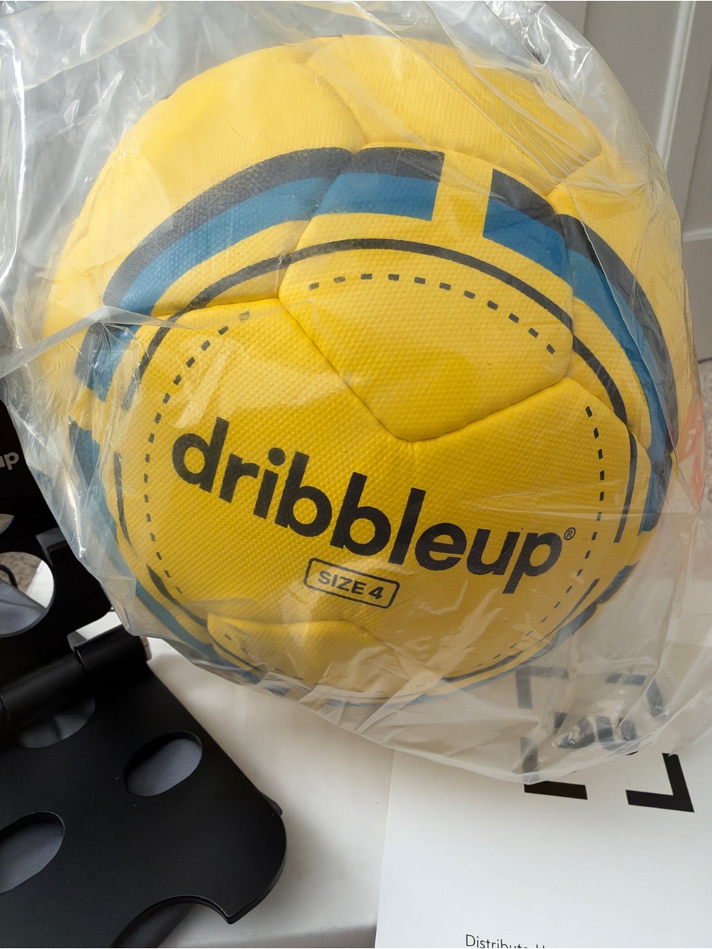 Dribble up Soccer Ball size 4. NEW